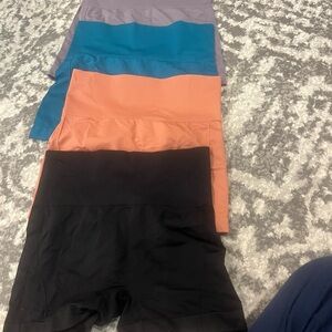 Women's Multi-Color Shorts Set